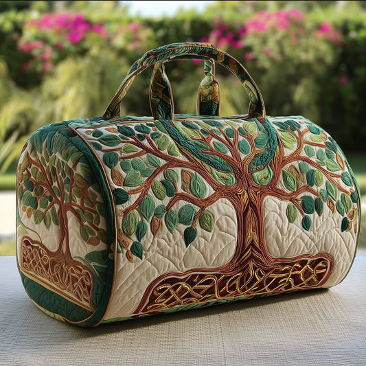 Tree Of Life Quilted Duffle Bag GFTOMA3161