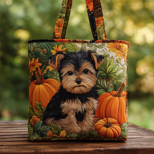 Yorkshire Terrier Quilted Tote Bag GFTOMA3188