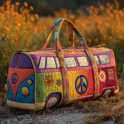 Hippie Van Quilted Duffle Bag GFTOMA3271