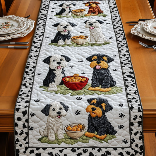 Schnauzer Quilted Table Runner GFTOMA332