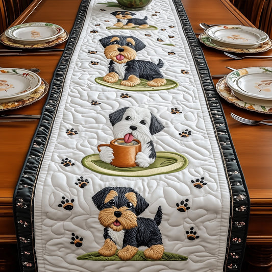 Schnauzer Quilted Table Runner GFTOMA333