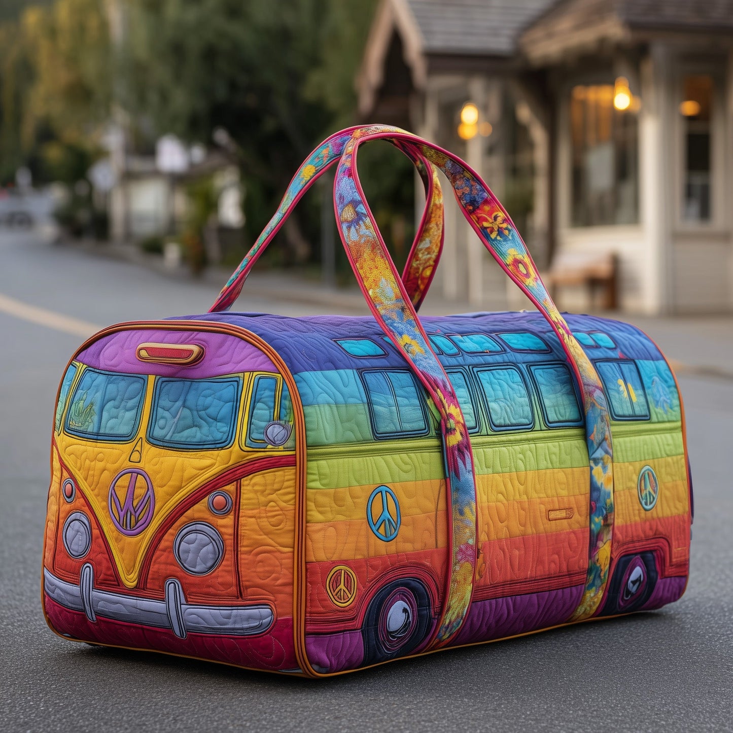 Cozy Camper Quilted Duffle Bag GFTOMA3438