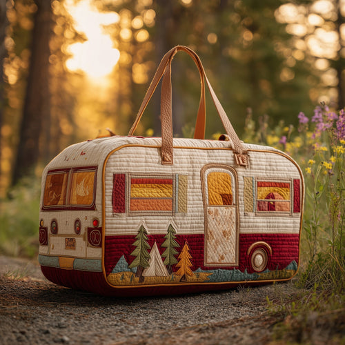 Cozy Camper Quilted Duffle Bag GFTOMA3443