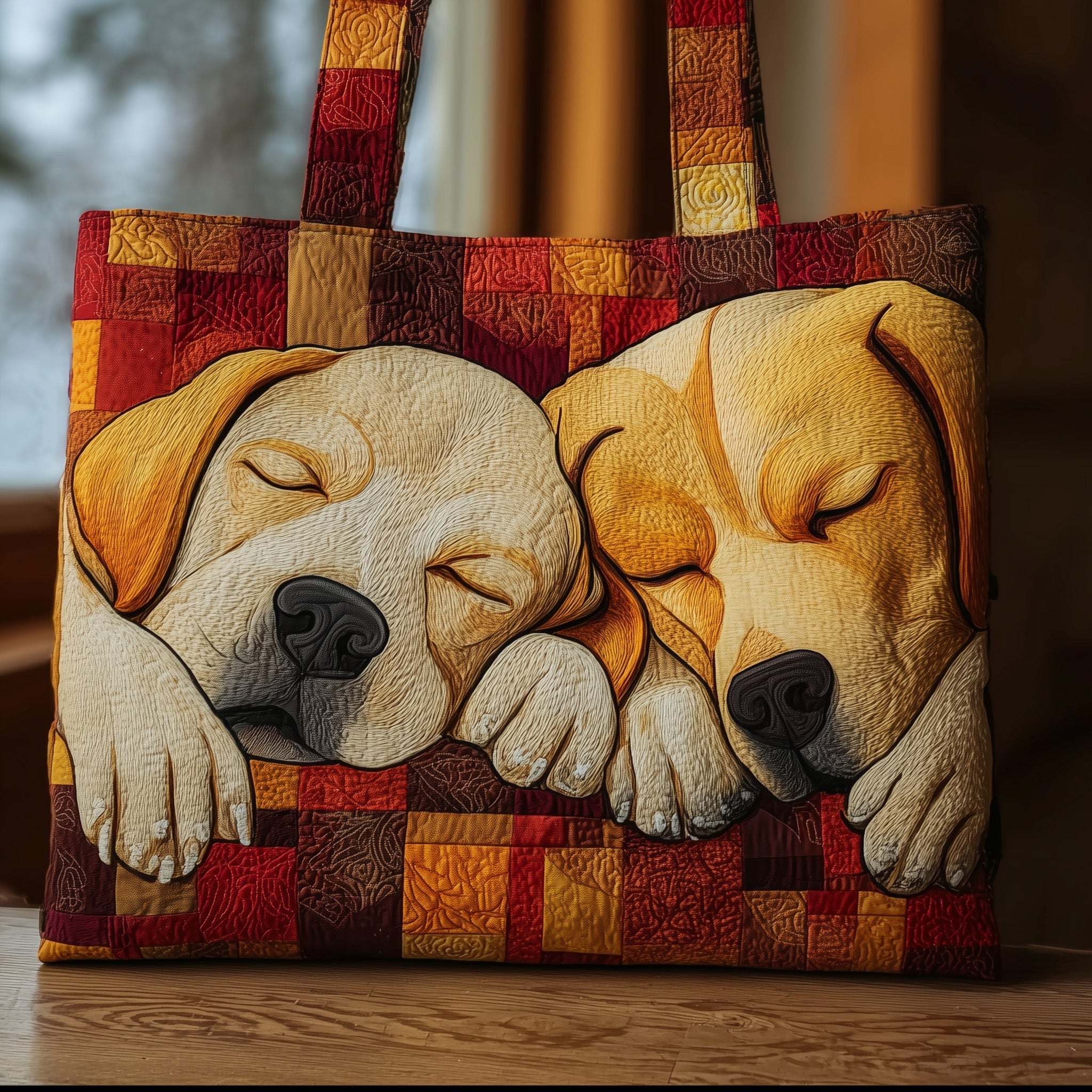 Labrador Quilted Tote Bag GFTOMA3457 – Willow Quilt