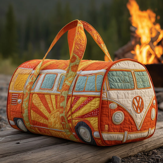 Hippie Van Quilted Duffle Bag GFTOMA3478