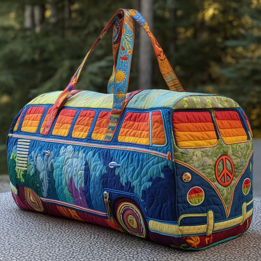 Hippie Van Quilted Duffle Bag GFTOMA3483