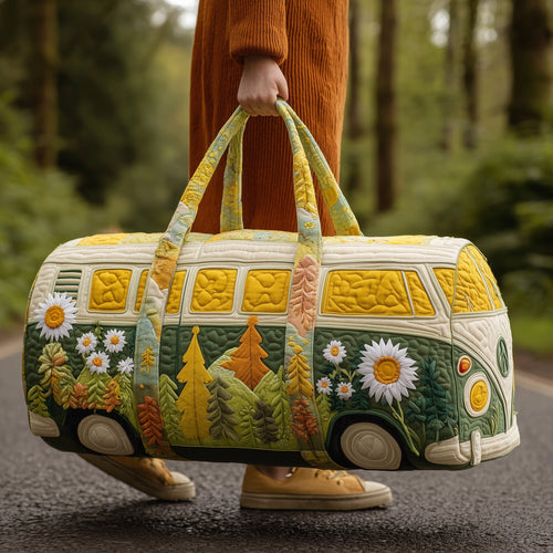 Hippie Van Quilted Duffle Bag GFTOMA3633