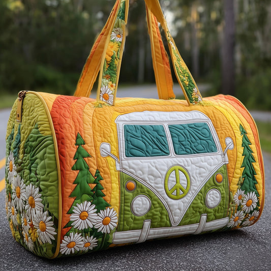 Hippie Van Quilted Duffle Bag GFTOMA3634