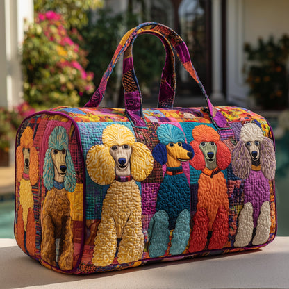 Poodle Quilted Duffle Bag GFTOMA3682