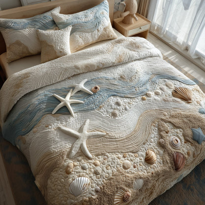 Ocean Breeze 3-Piece Quilted Bedding Set GFTOMA3713