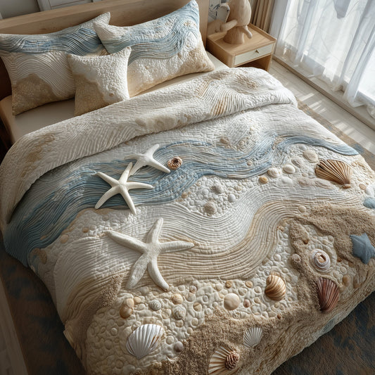 Ocean Breeze 3-Piece Quilted Bedding Set GFTOMA3713