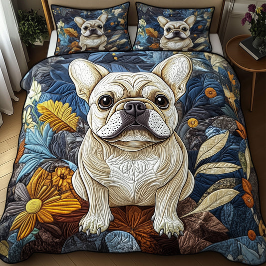 Bulldog 3-Piece Quilted Bedding Set GFTOMA375