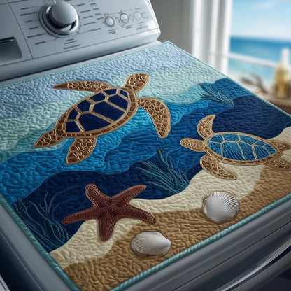 Turtle Quilted Washer and Dryer Cover GFTOMA3965