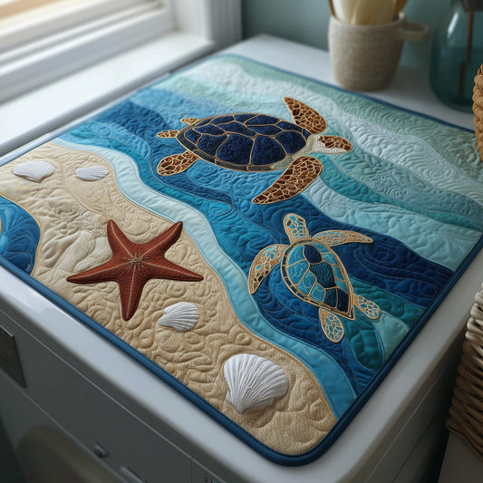 Turtle Quilted Washer and Dryer Cover GFTOMA3966