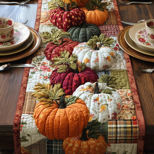 Pumpkin Delight Quilted Table Runner GFTOMA3969
