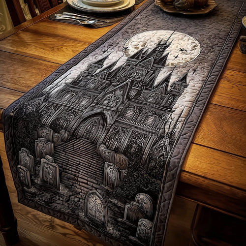 Haunted Manor Quilted Table Runner GFTOMA3989