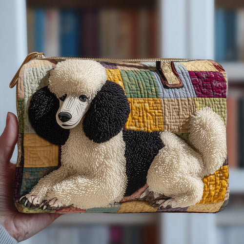 Poodle Quilted Purse GFTOMA4117