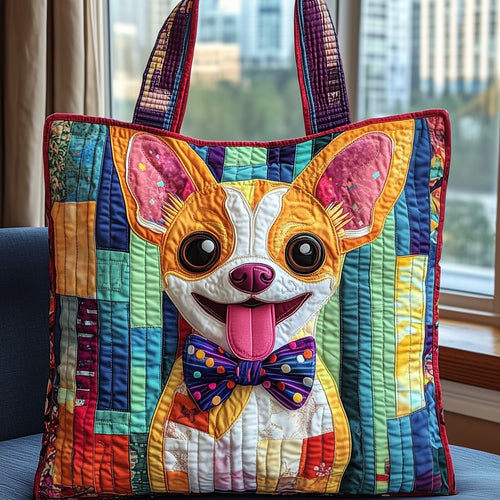 Chihuahua Quilted Tote Bag GFTOMA4622