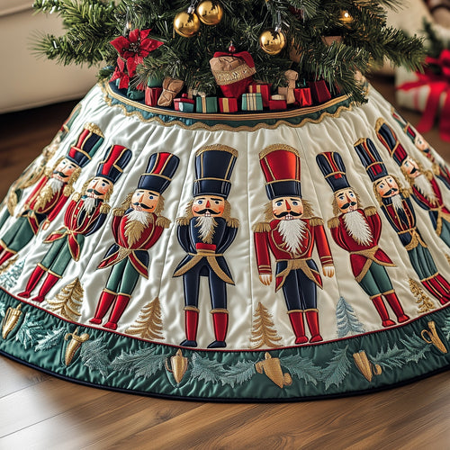Nutcracker Guard Quilted Tree Skirt GFTOMA5172