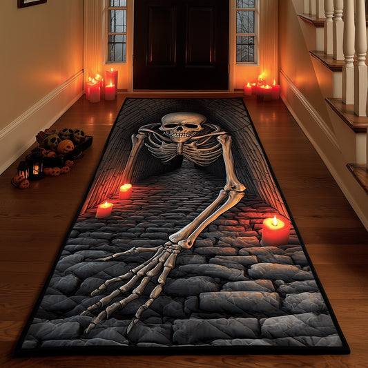 Spooky Skeleton Runner Rug GFTOMA5472