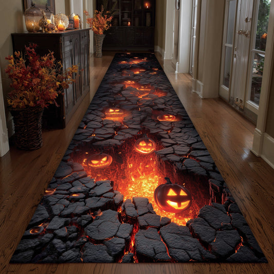 Pumpkin Nightmare Runner Rug GFTOMA5514