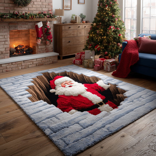 Jolly Santa Area Rug GFTOMA5593