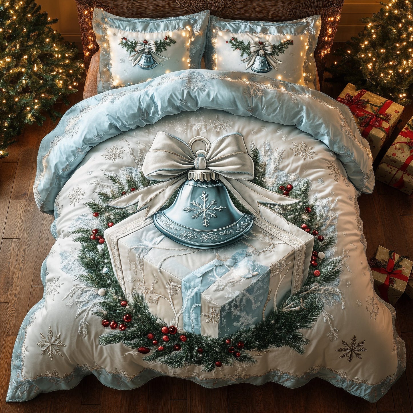 Yuletide Bell Duvet Cover Set GFTOMA5784
