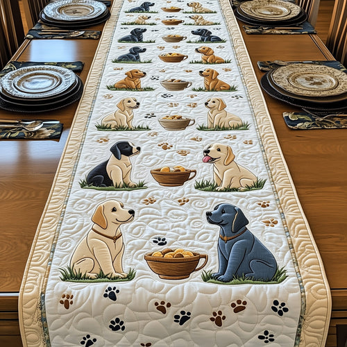 Labrador Retriever Quilted Table Runner GFTOMA599