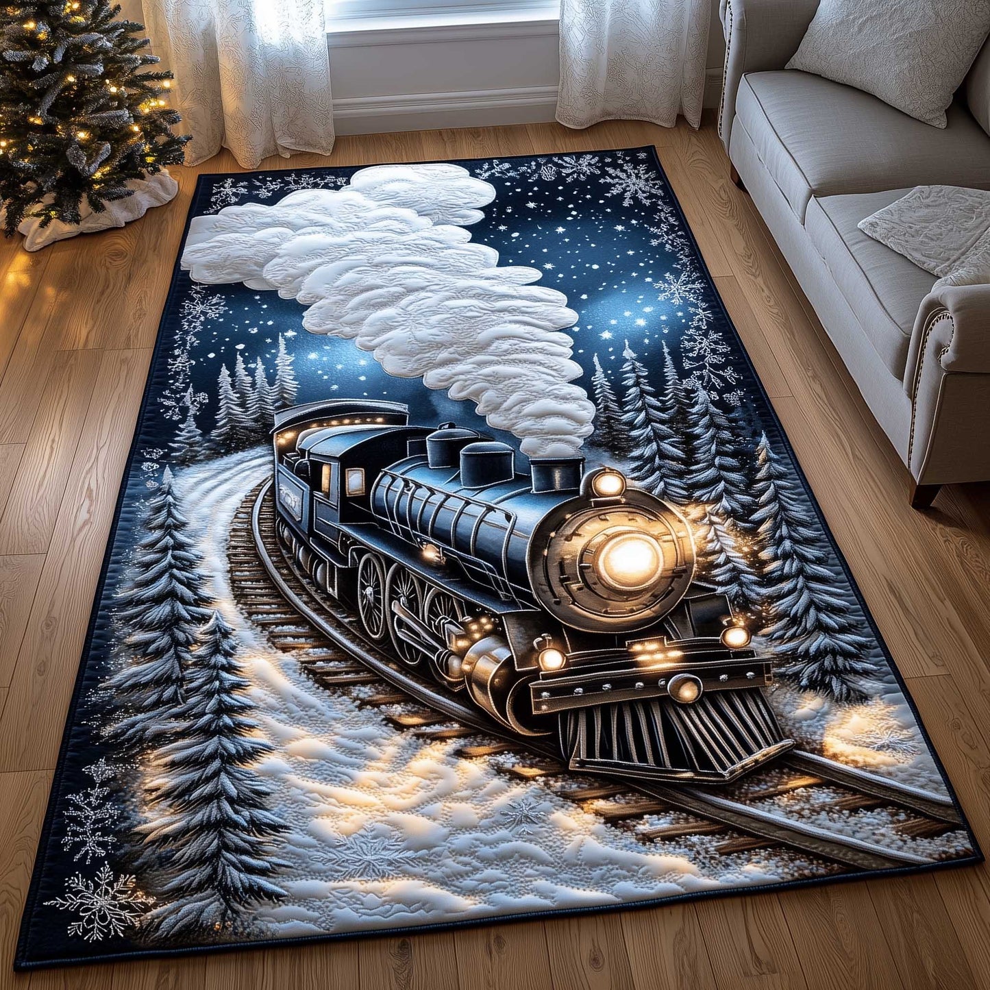 Yuletide Express Area Rug GFTOMA6171
