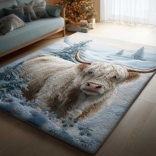 Highland Cow Area Rug GFTOMA6614