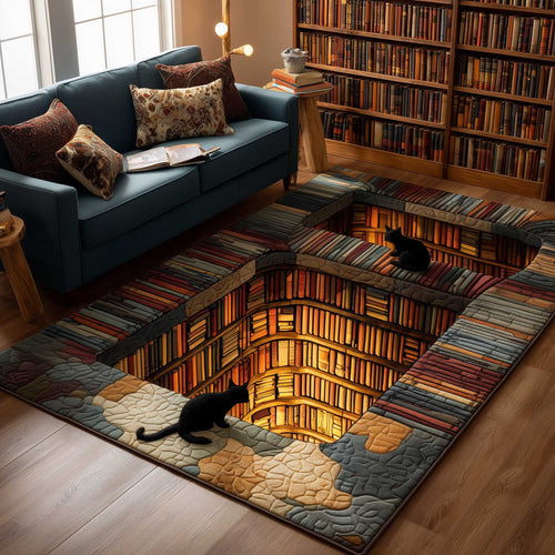 Whiskered Library Area Rug GFTOMA6627