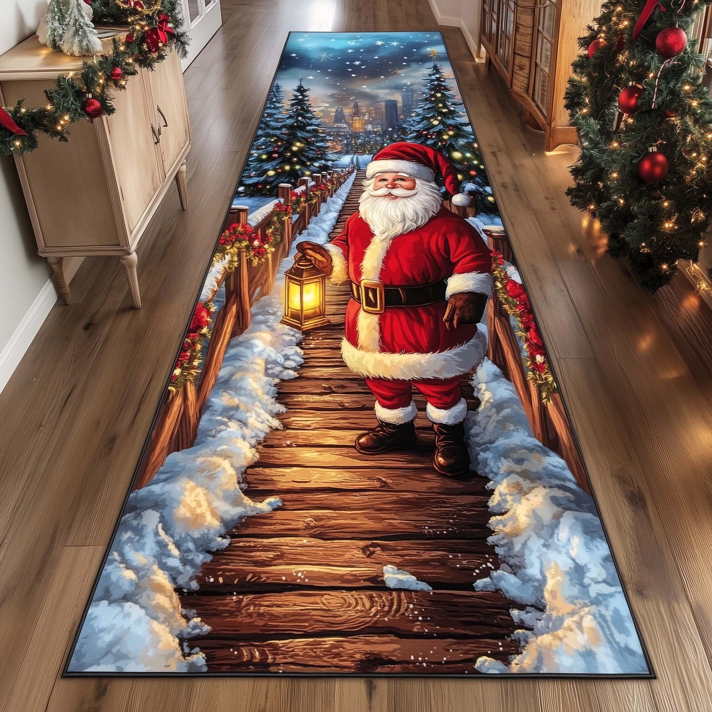 Yuletide Path Runner Rug GFTOMA6810