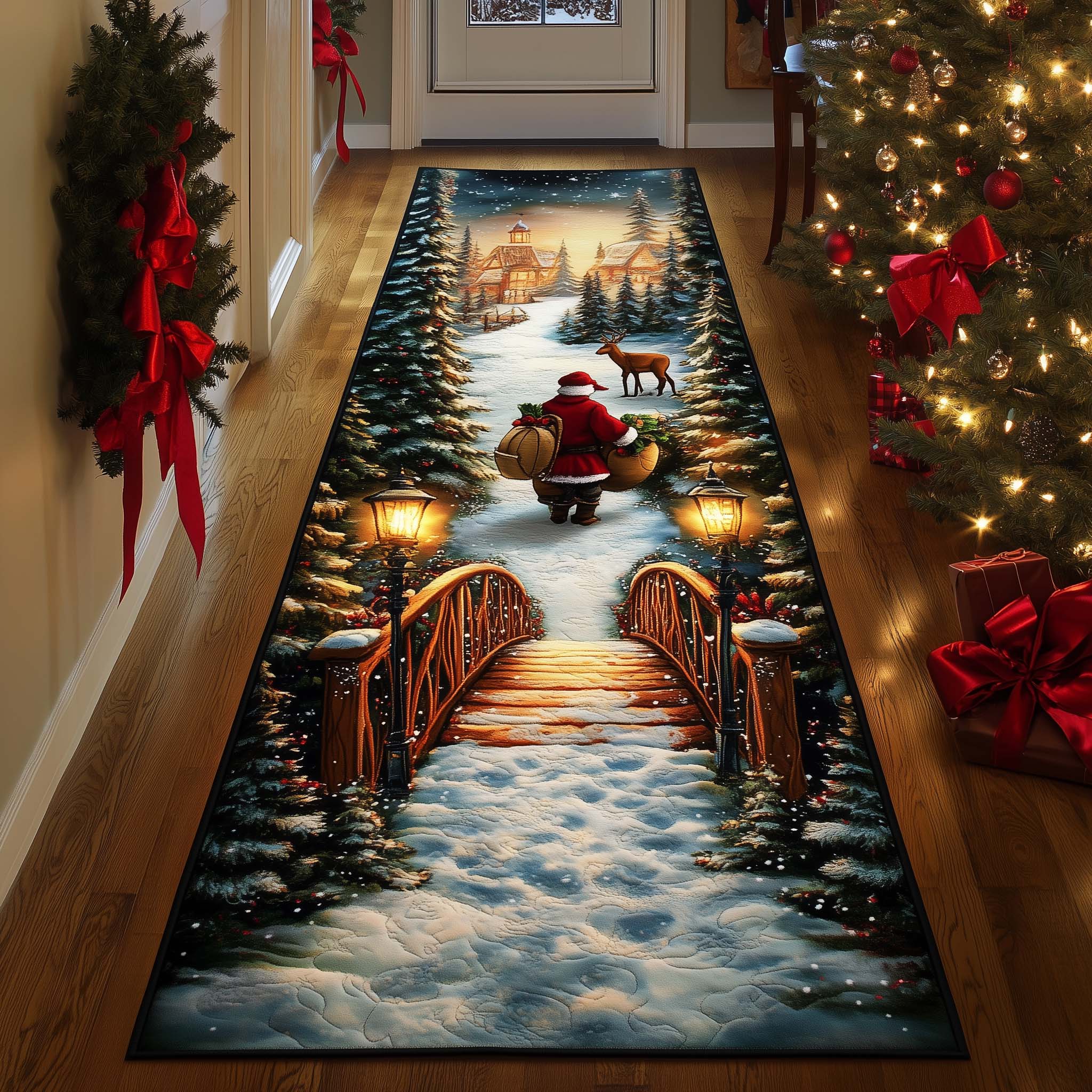 Yuletide Path Runner Rug GFTOMA6811 – Willow Quilt