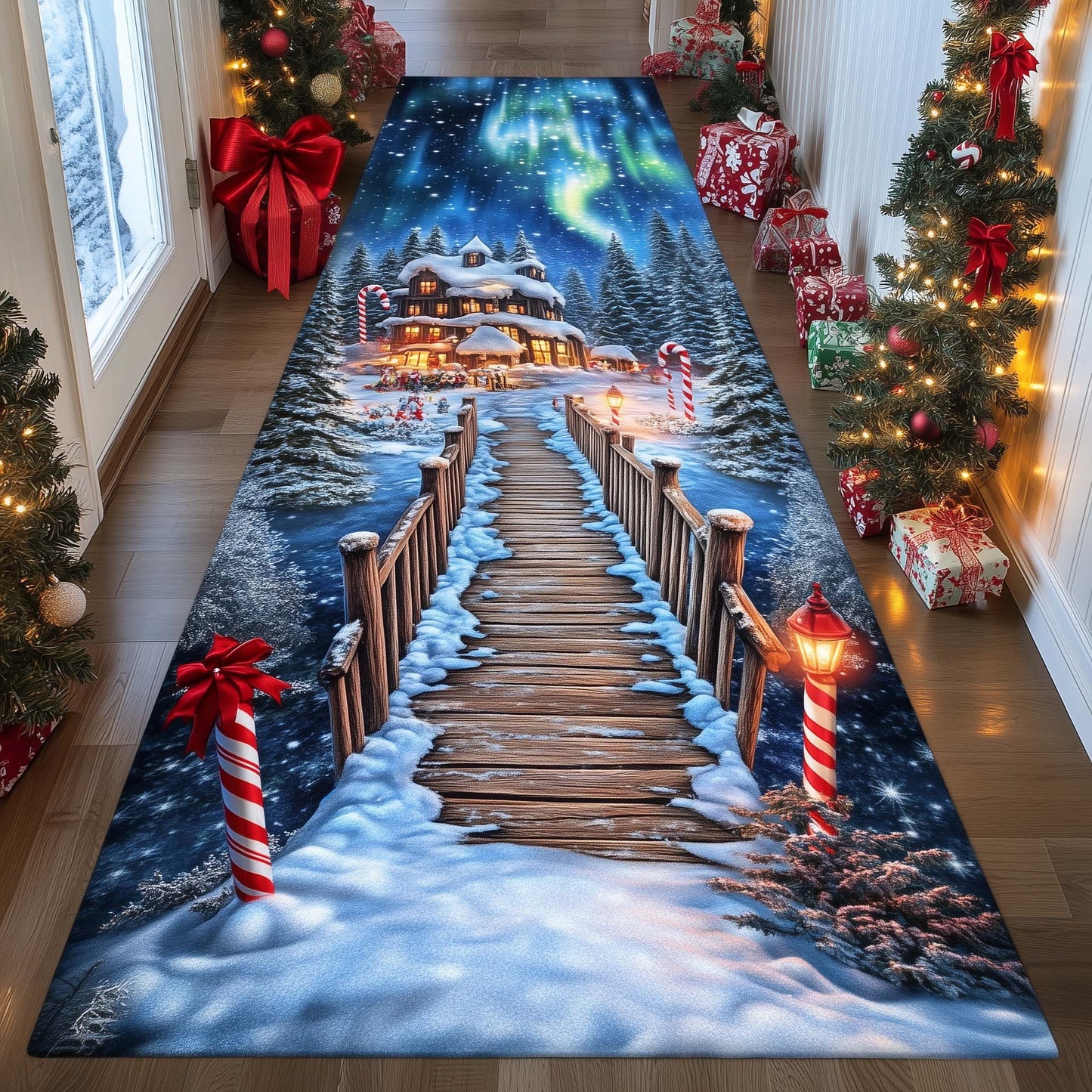 Yuletide Path Runner Rug GFTOMA6812