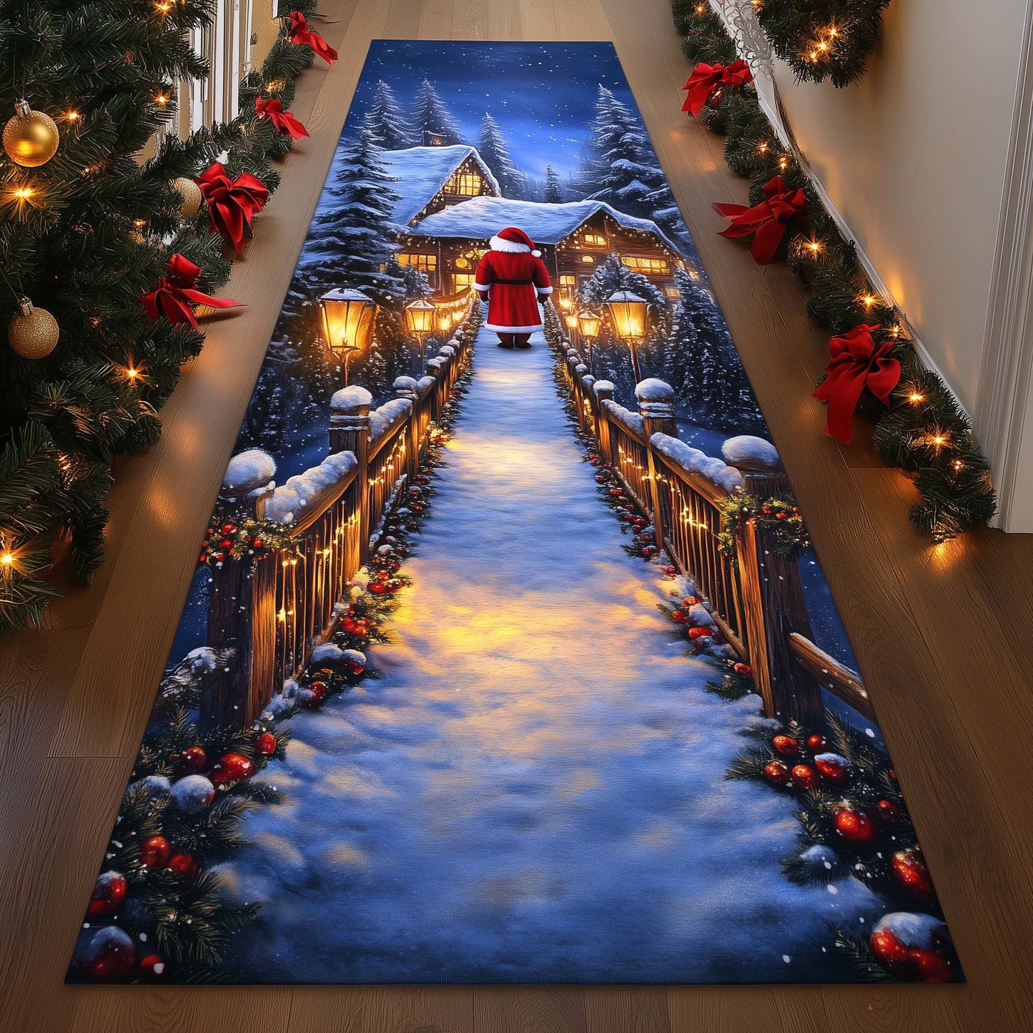 Yuletide Path Runner Rug GFTOMA6814