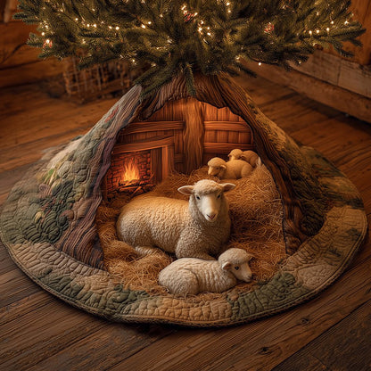 Sheep Quilted Tree Skirt GFTOMA6859