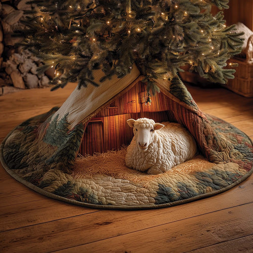 Sheep Quilted Tree Skirt GFTOMA6862