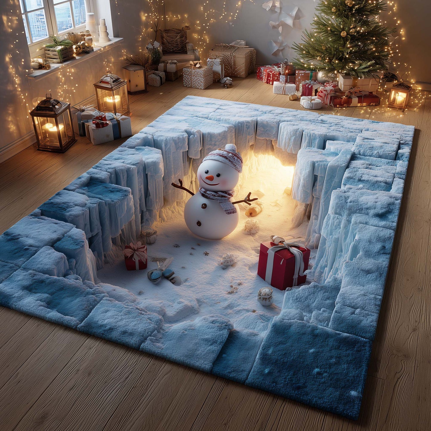 Snowman Lane Area Rug GFTOMA6905