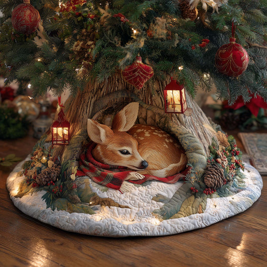 Deer Quilted Tree Skirt GFTOMA6908