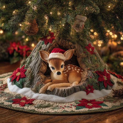 Deer Quilted Tree Skirt GFTOMA6909