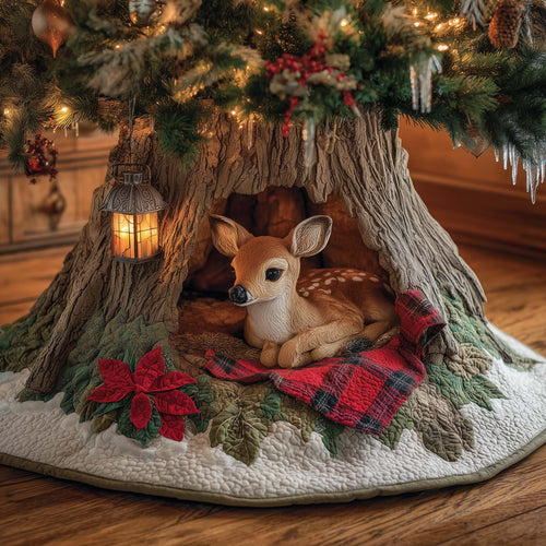 Deer Quilted Tree Skirt GFTOMA6912