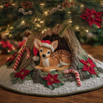 Deer Quilted Tree Skirt GFTOMA6913