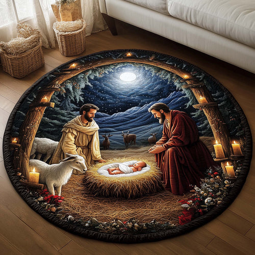Christian Quilted Round Mat GFTOMA6959