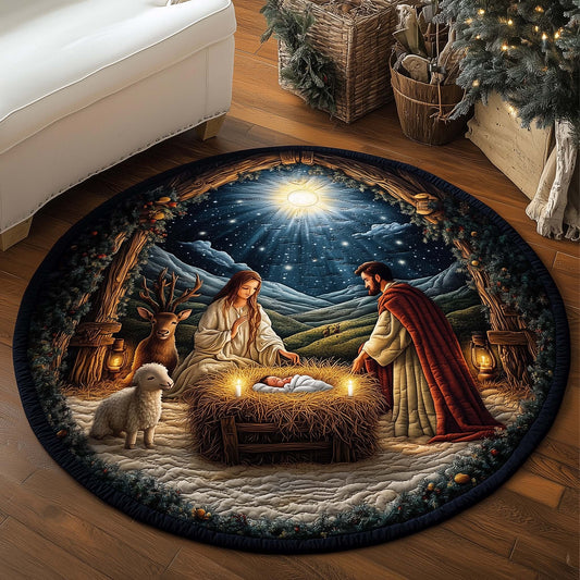Christian Quilted Round Mat GFTOMA6962
