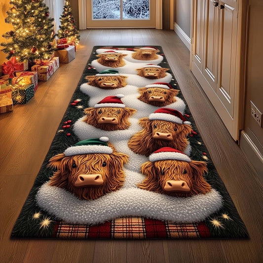 Highland Cow Runner Rug GFTOMA7045