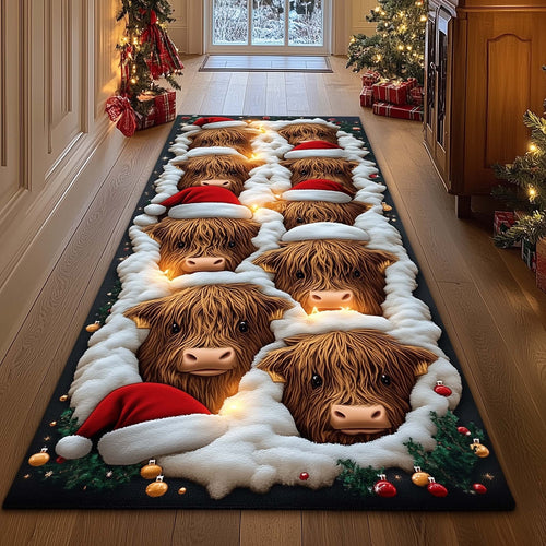 Highland Cow Runner Rug GFTOMA7047