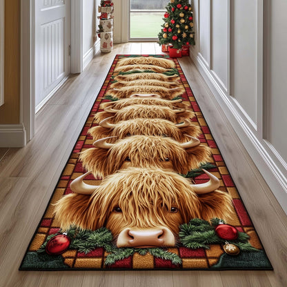 Highland Cow Runner Rug GFTOMA7048