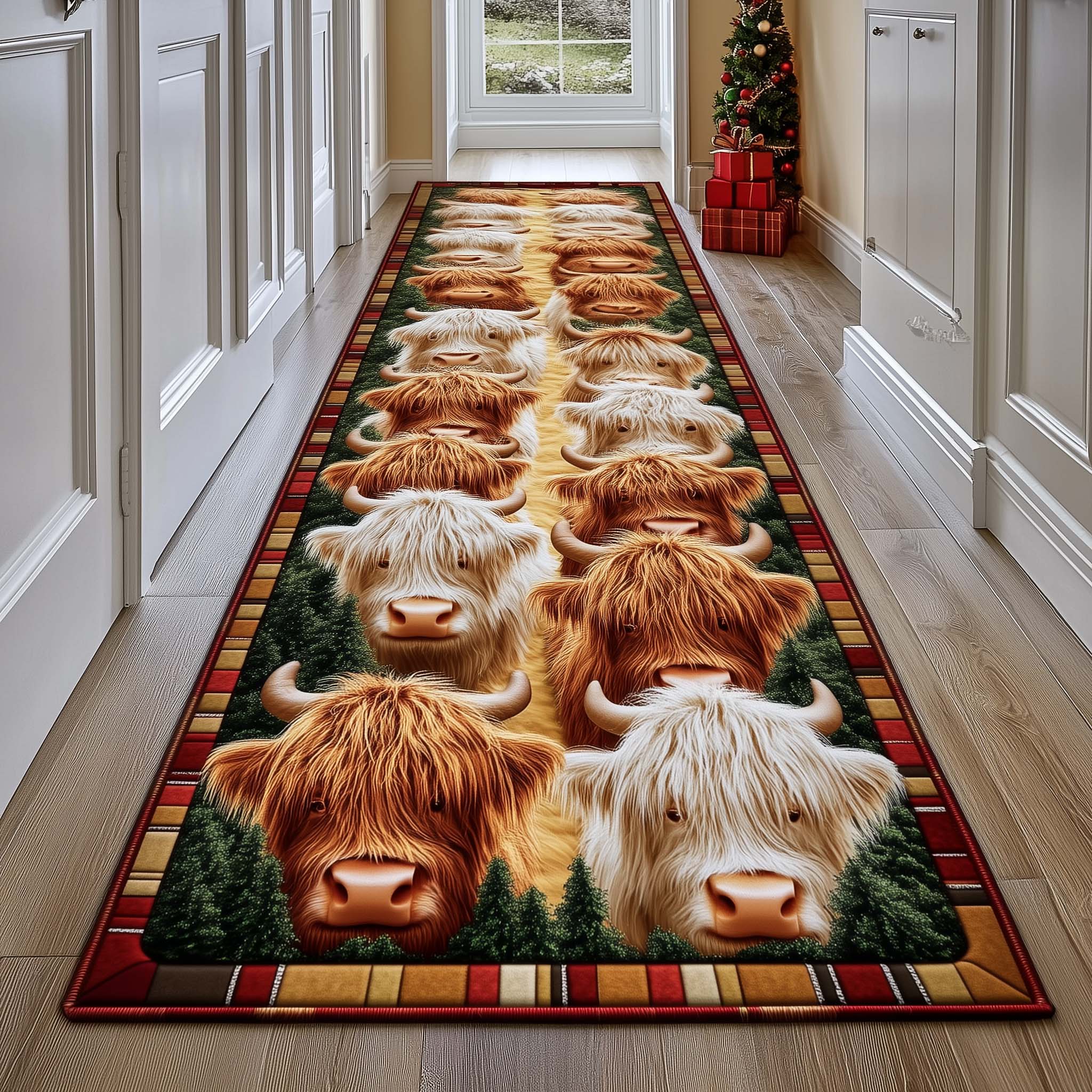 Highland Cow Runner Rug GFTOMA7050 – Willow Quilt