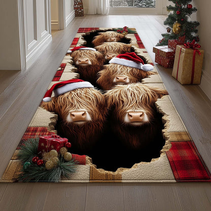 Highland Cow Runner Rug GFTOMA7053