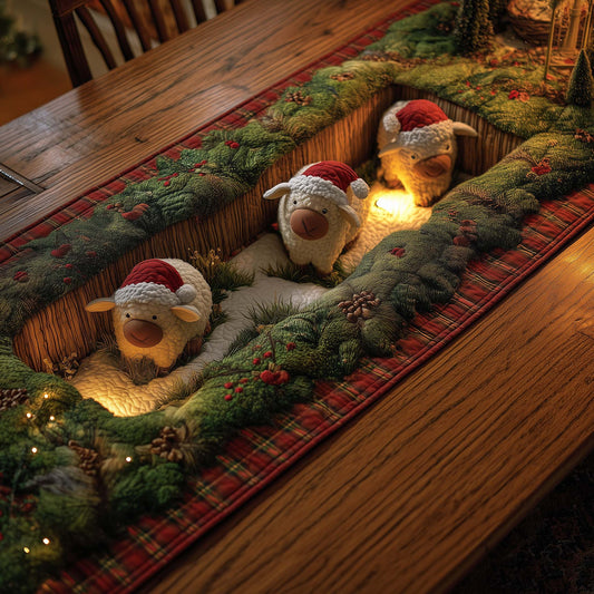 Sheep Quilted Table Runner GFTOMA7054